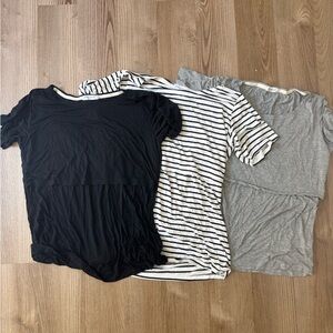 3-Pack Nursing Shirts